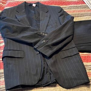 Jos. A. Bank Charcoal Pinstripe Suit -Medium